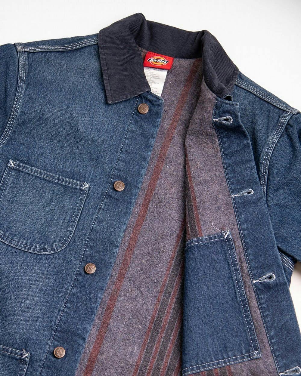 blanket lined jean jacket