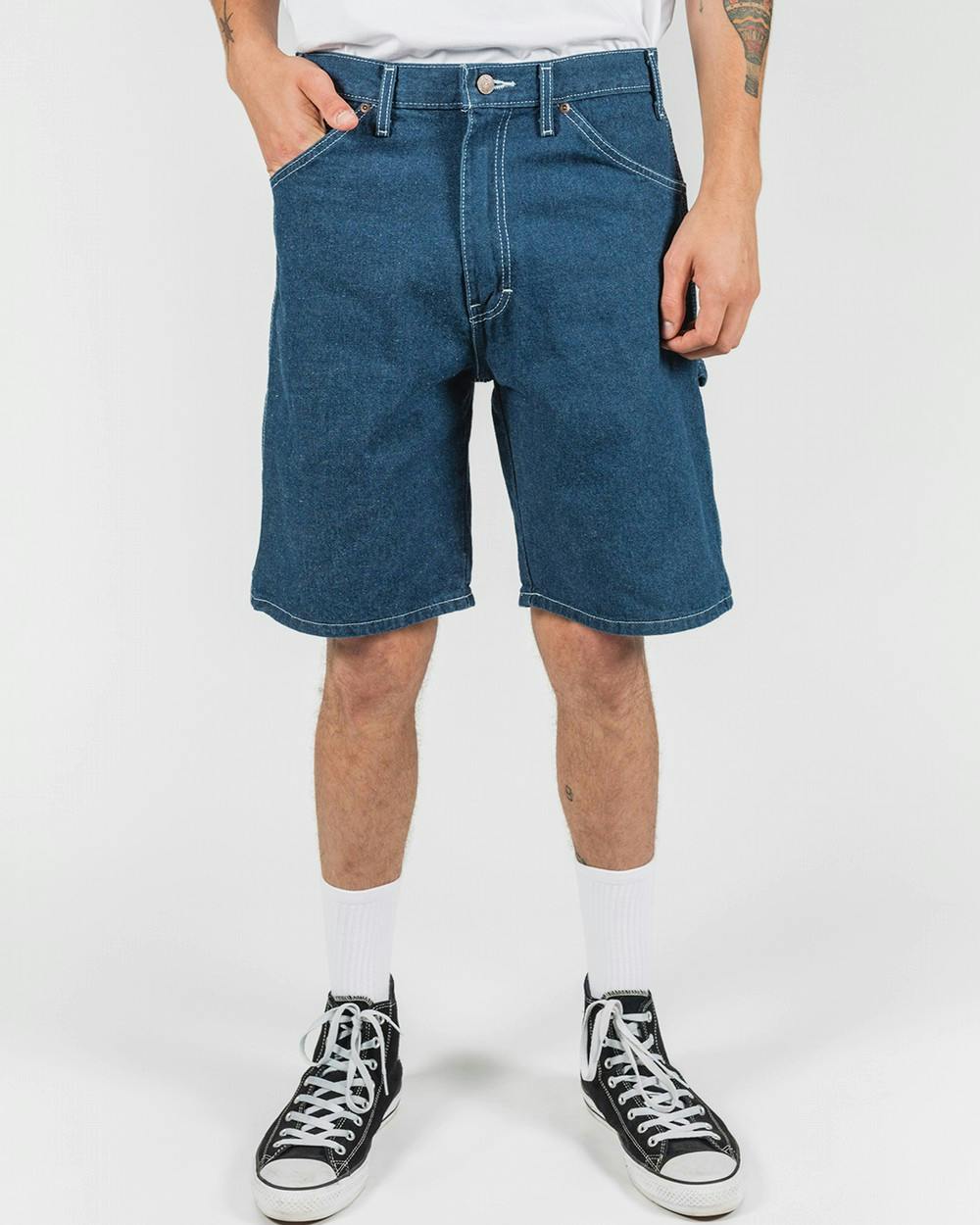 DENIM CARPENTER SHORT