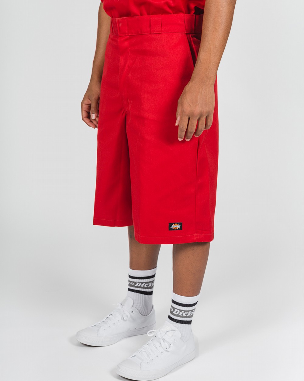 english red dickies pants