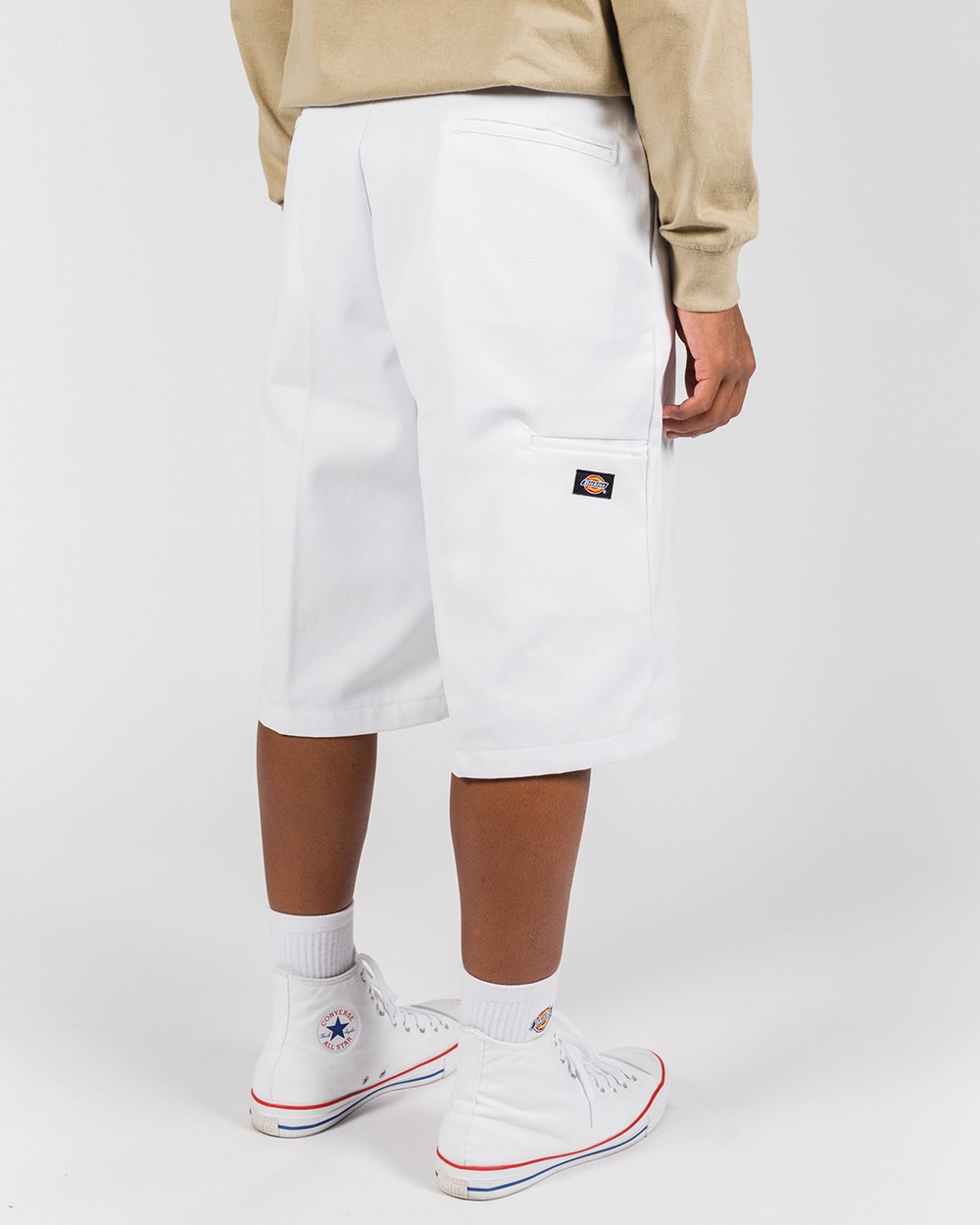 White store dickies shorts