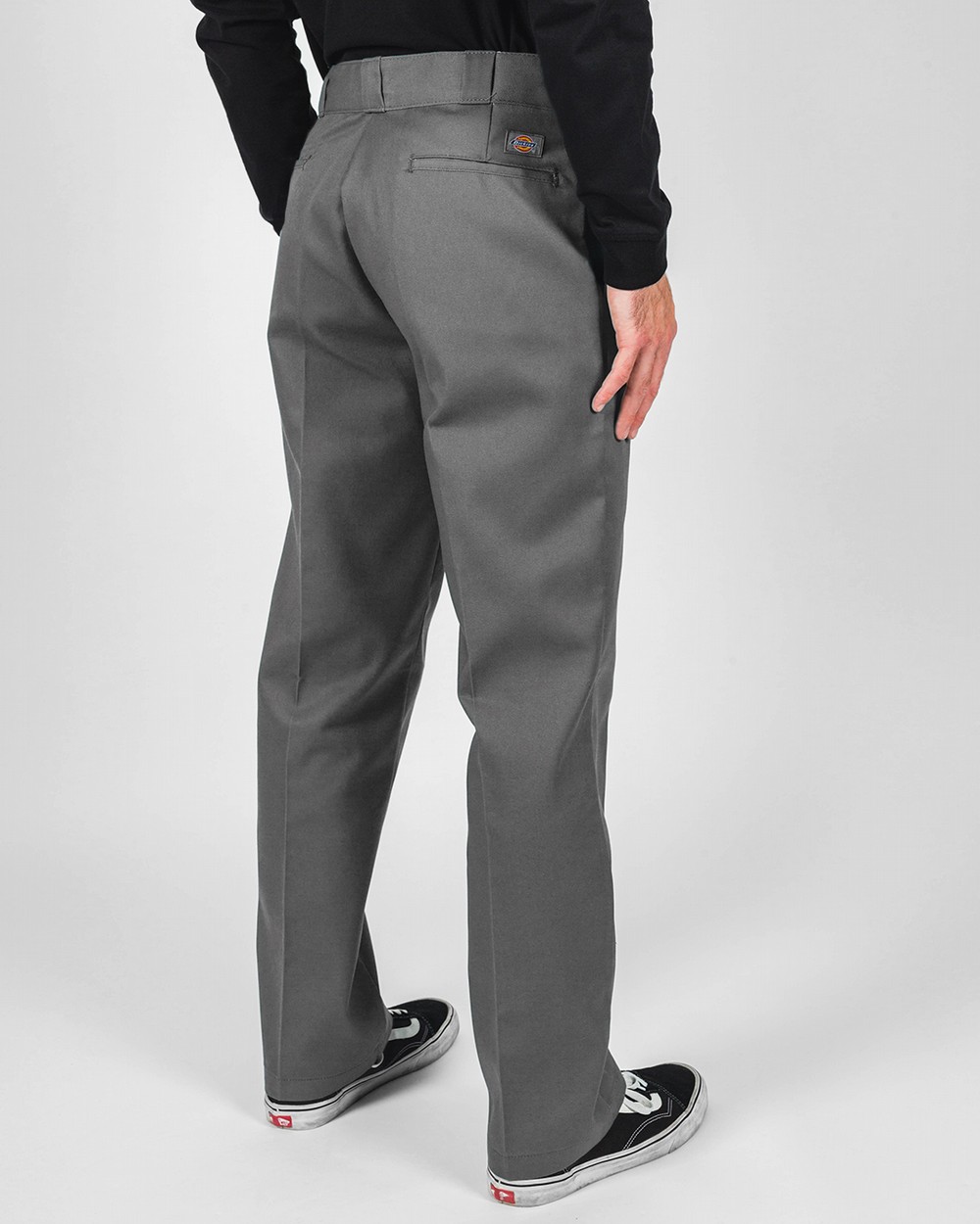 Dickies Original 874 Work Pantalon 40x32 Noir Twill Straight High Rise Workwear 