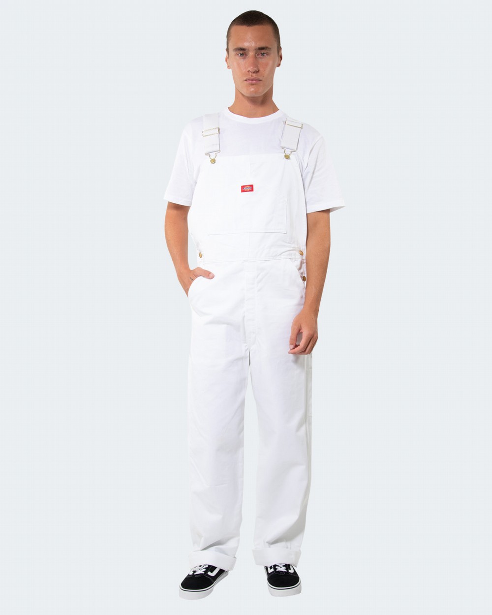 Painter S Bib Overalls WHITE