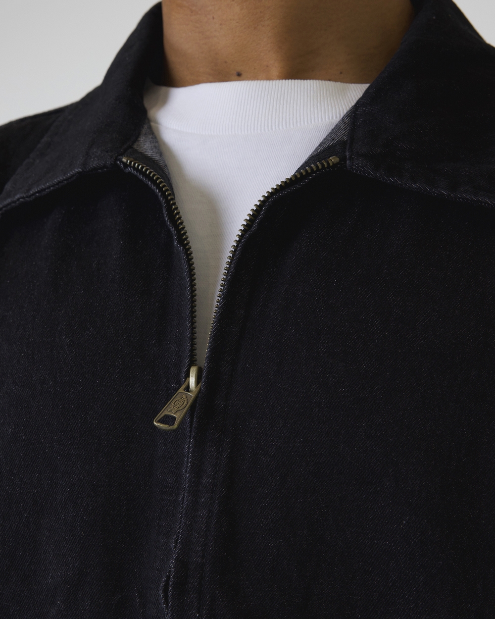 Dickies black jean jacket store