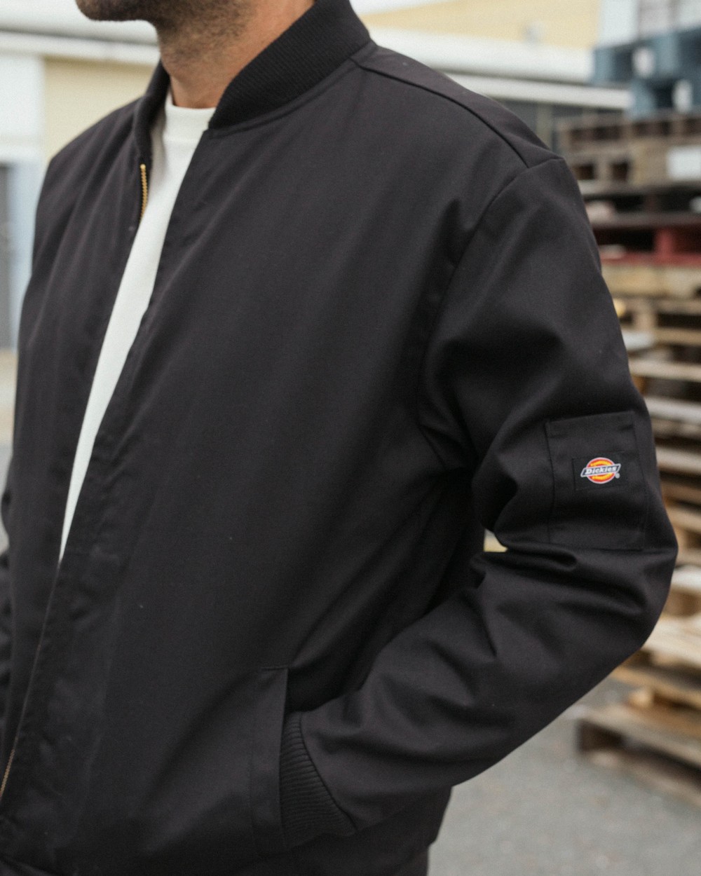 Bomber jacket dickies sale