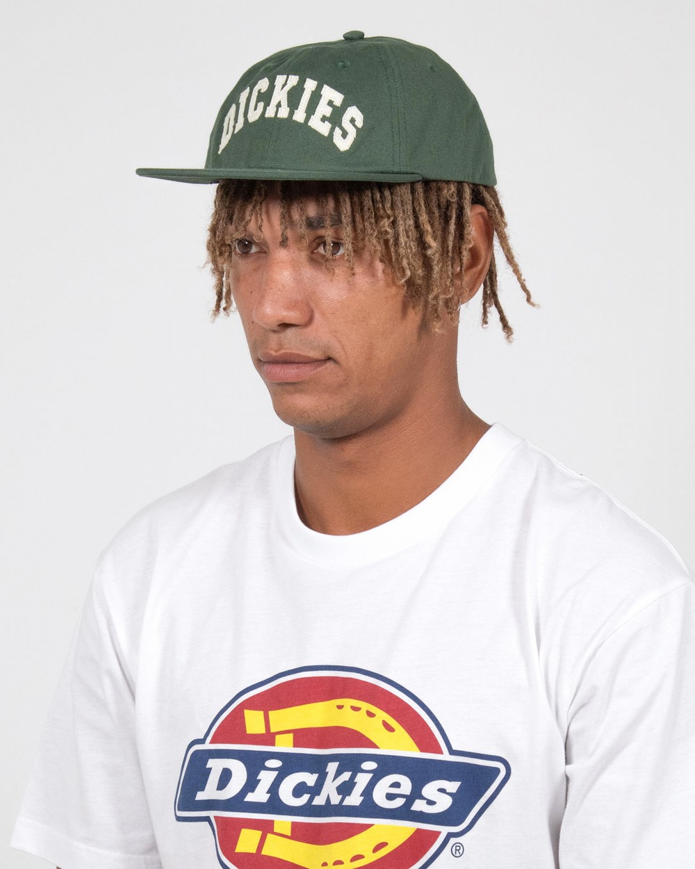 dickies 6 panel logo cap