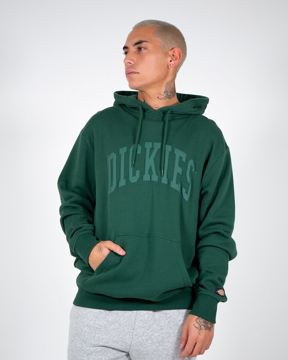 Dickies shop green hoodie