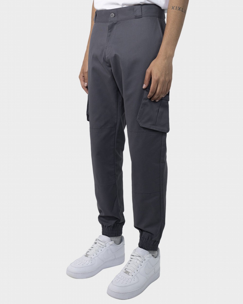 Dunnes Stores  Charcoal Cargo Trouser