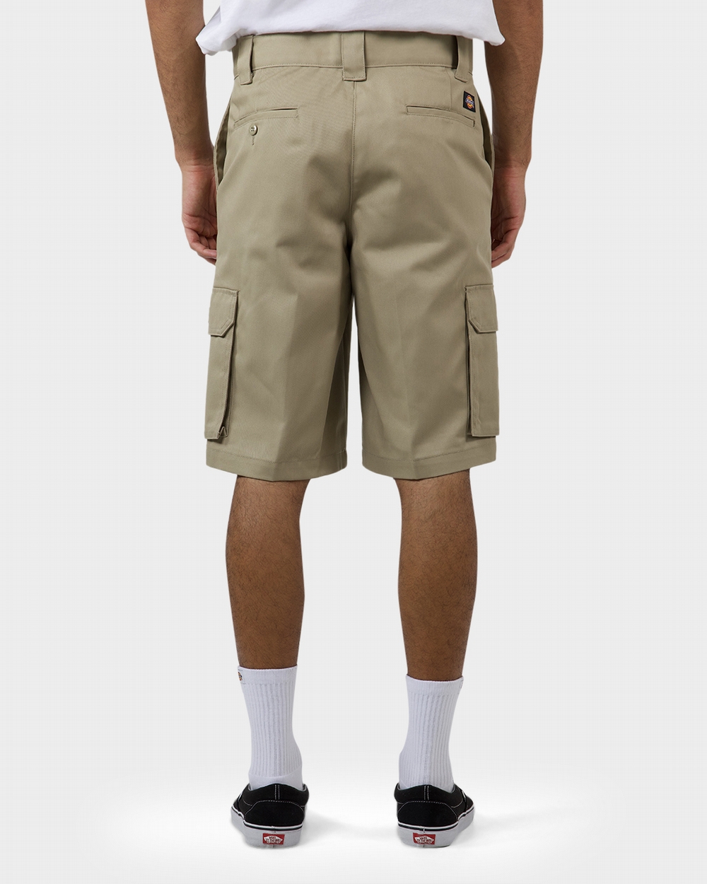 Dickies hot sale tan shorts