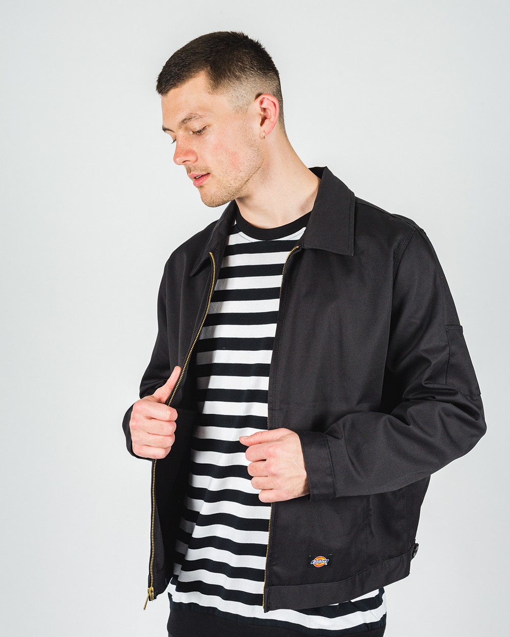 Dickies unlined eisenhower jacket on sale black