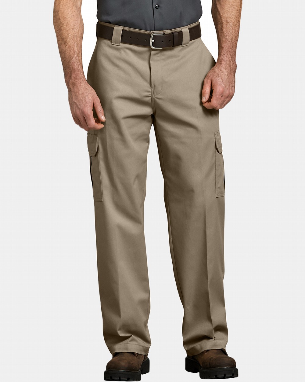 mens straight leg cargo trousers