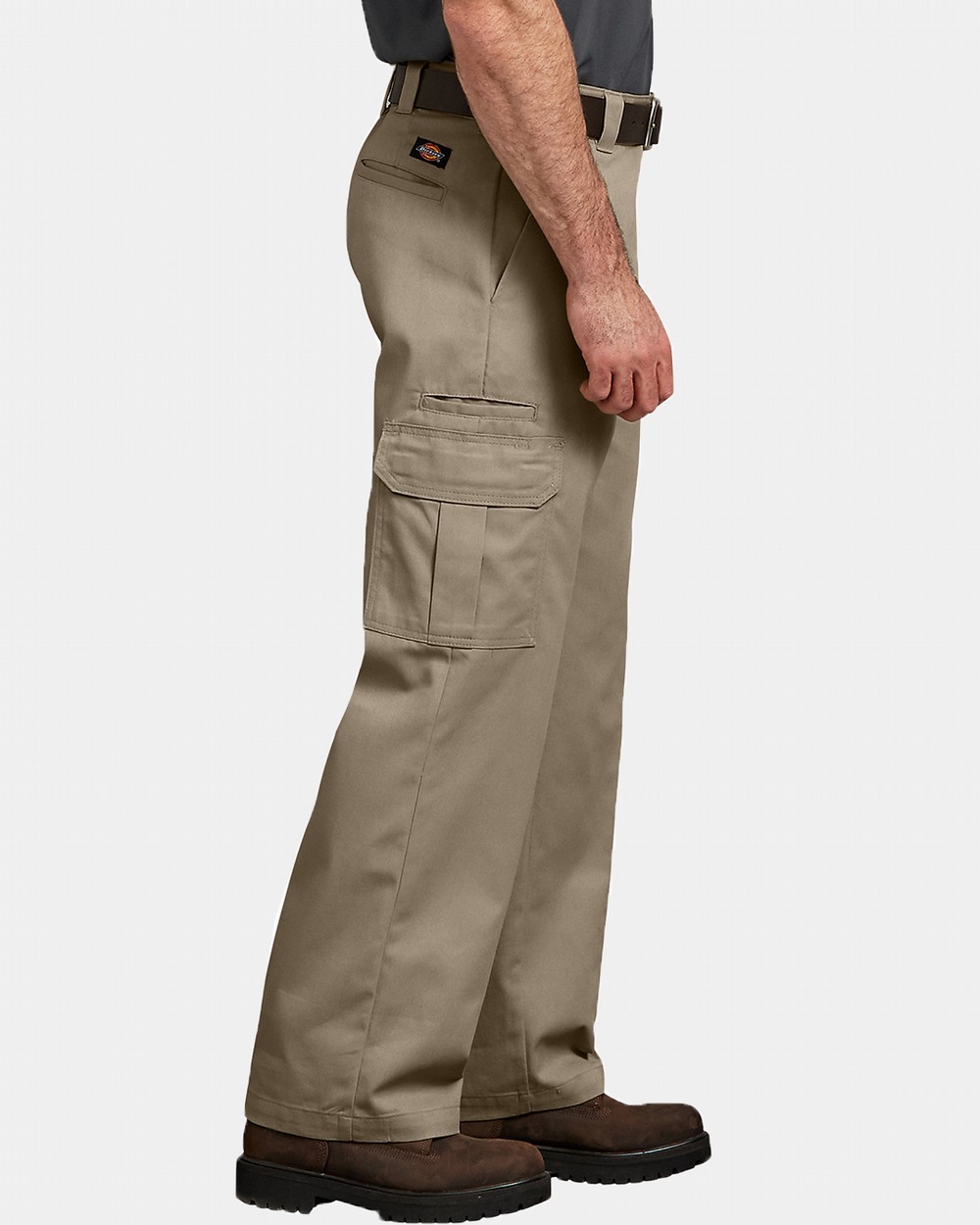 Dickies Womens Relaxed Fit Stretch Cargo Straight Leg Pant 